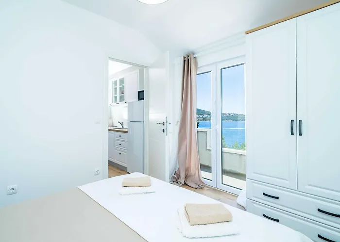 Lovro - One Bedroom With Balcony And Sea View 3 Apartament Dubrownik